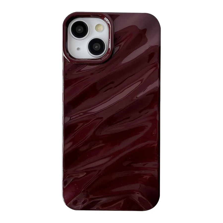 Cherry Wave iPhone Case