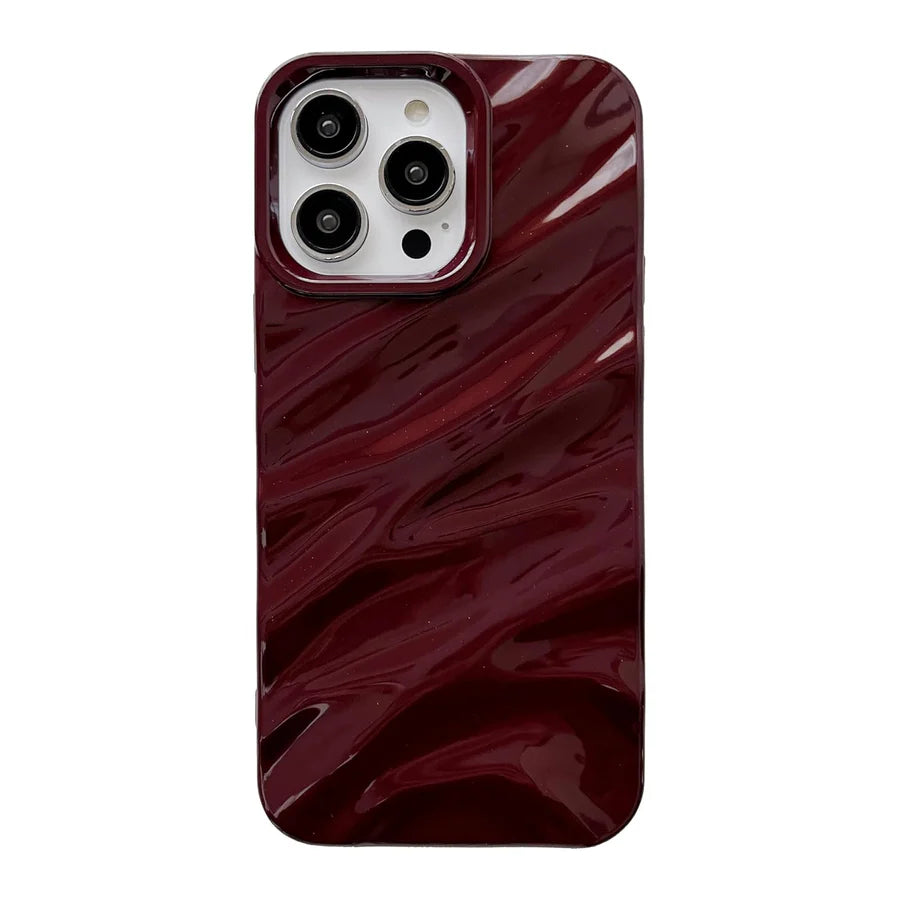 Cherry Wave iPhone Case