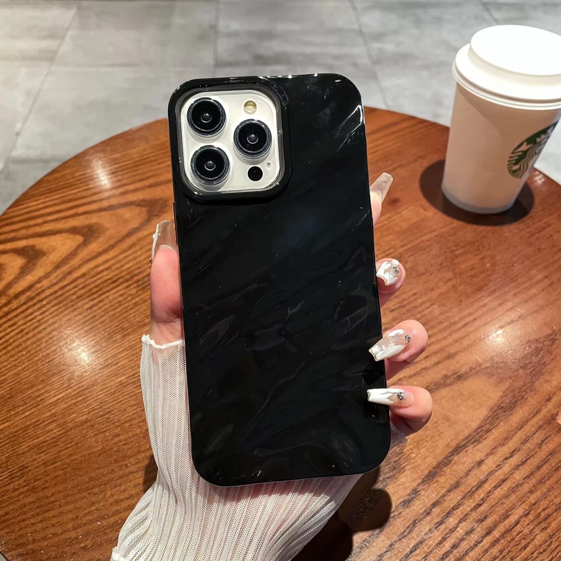 Black Wave iPhone Case