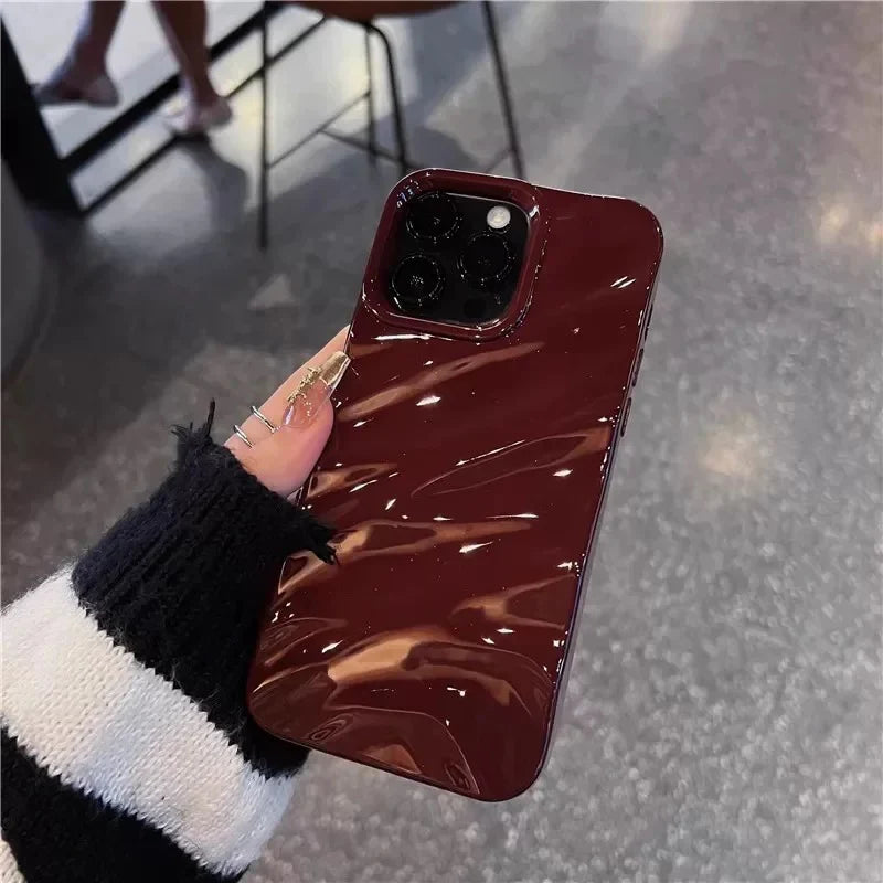 Cherry Wave iPhone Case