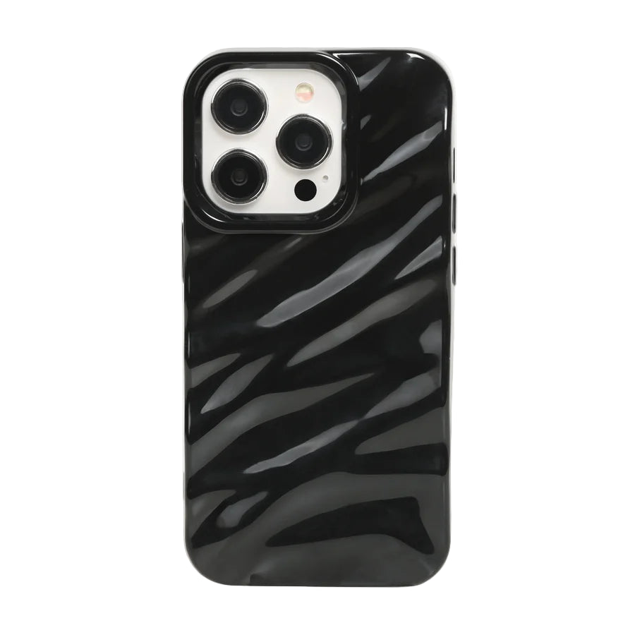 Black Wave iPhone Case