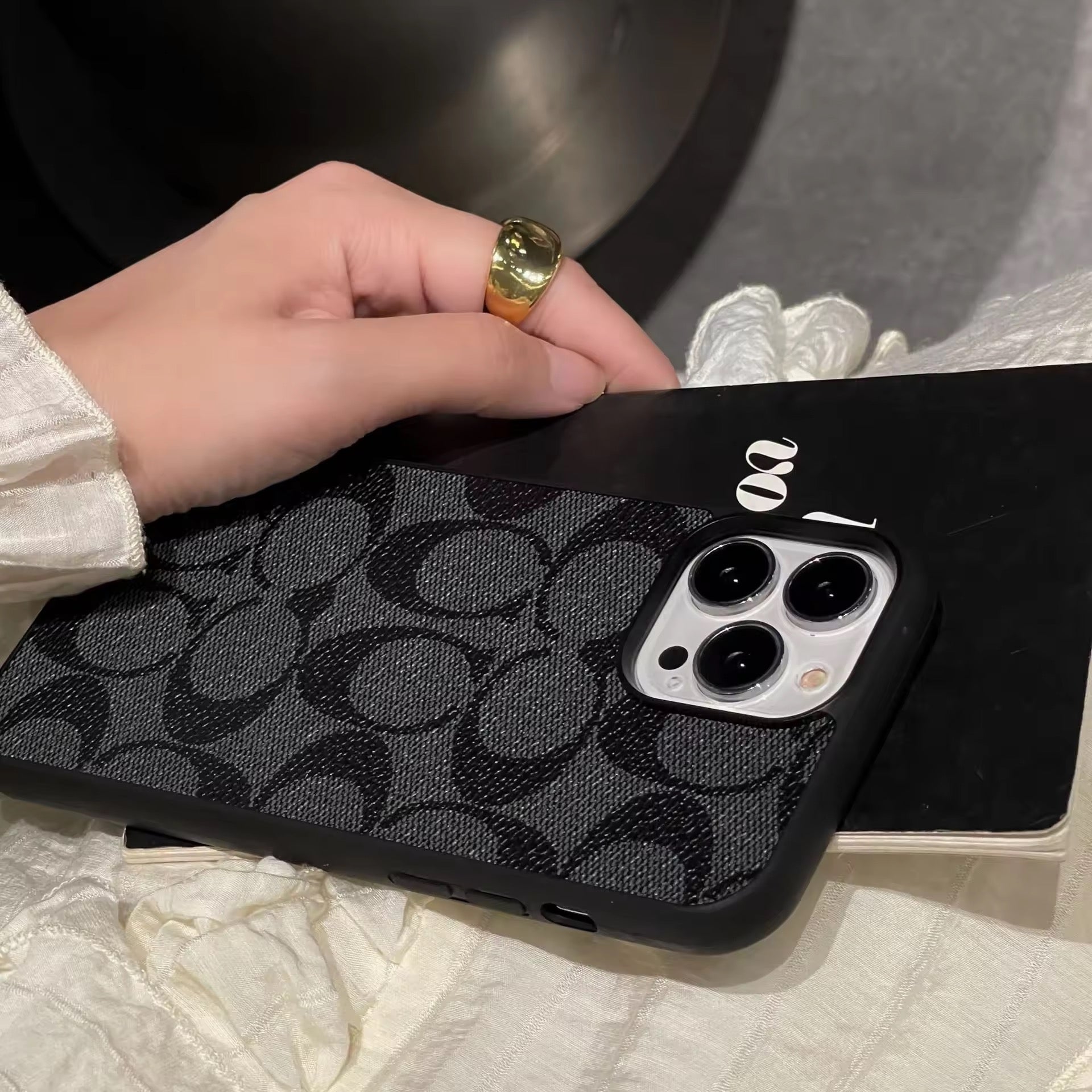 COACH BLACK iPhone Case – nocase