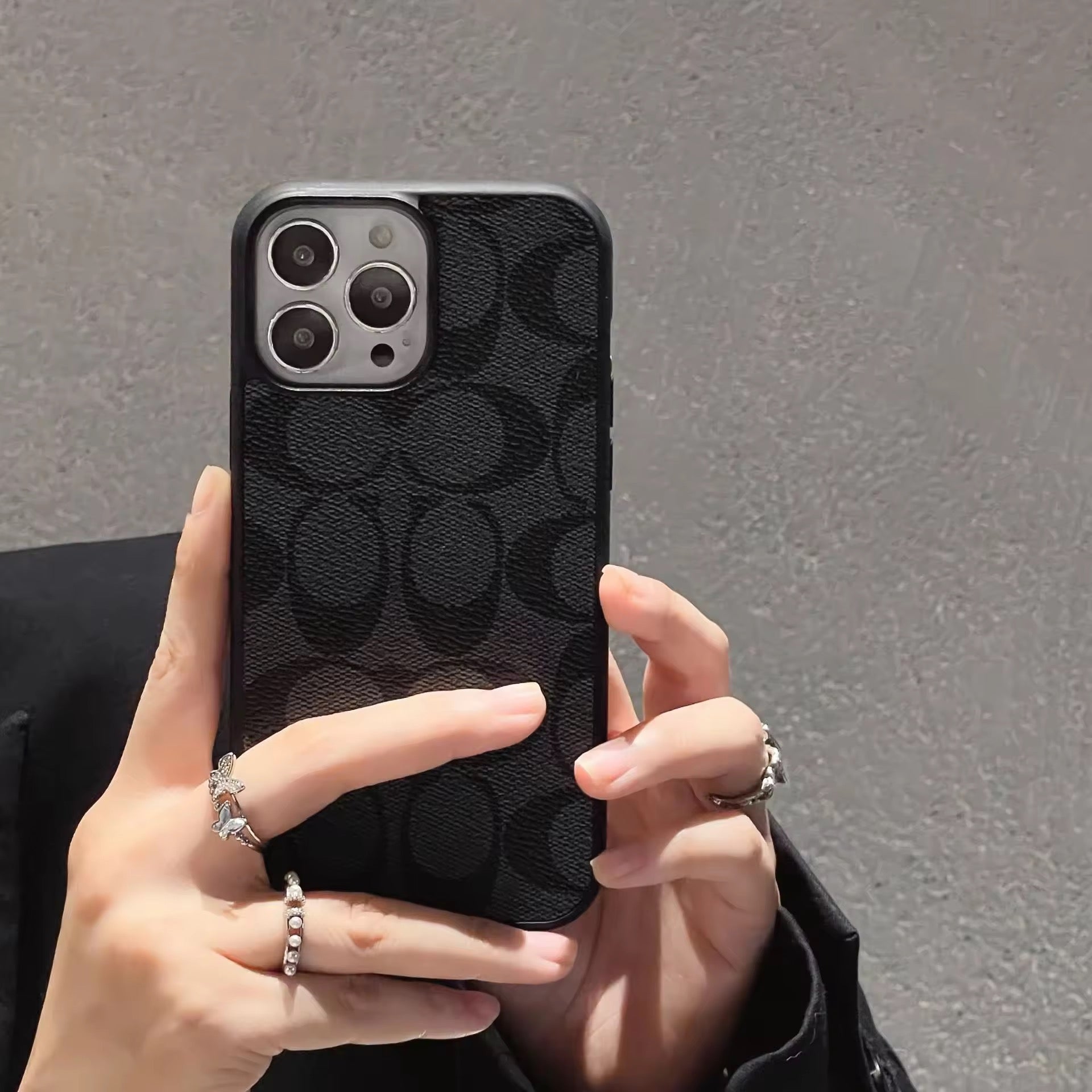 COACH black iPhone Case – nocase