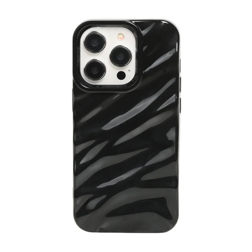 Black Wave iPhone Case